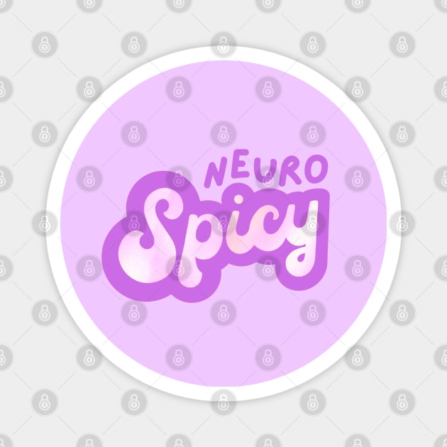 Neuro spicy Magnet by applebubble